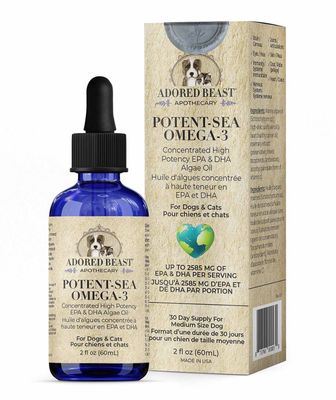 Adored Beast Potent-Sea Omega-3 2OZ