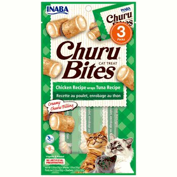Inaba Cat Churu Bites Chicken Wrap Tuna 2.0oz