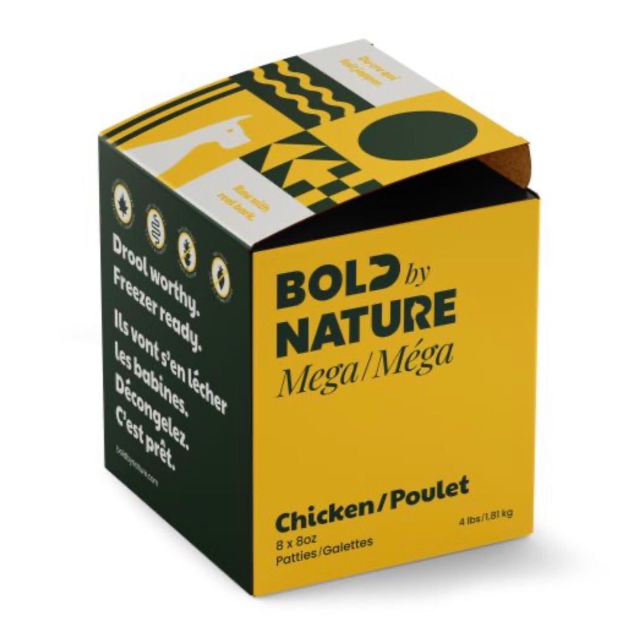 Bold By Nature Dog Mega Chicken 1.81KG