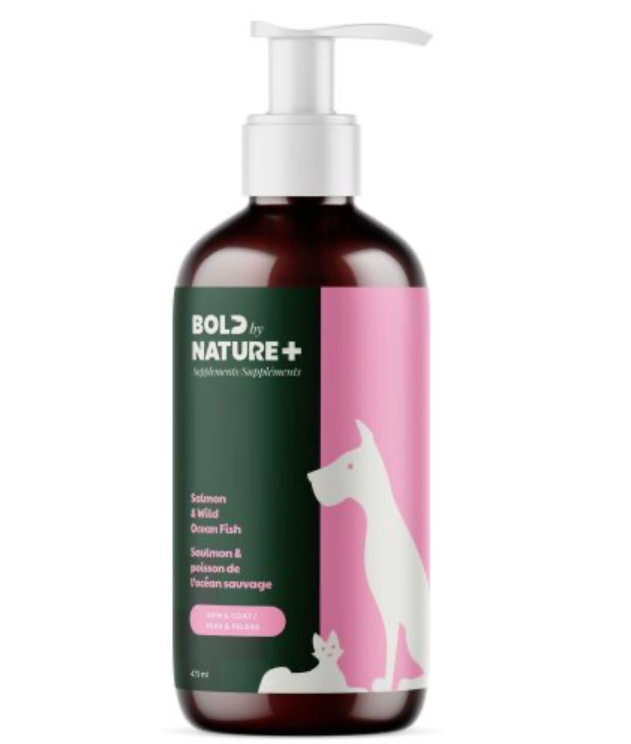 Bold By Nature Salmon &amp; Wild Ocean Fish Oil 473ml