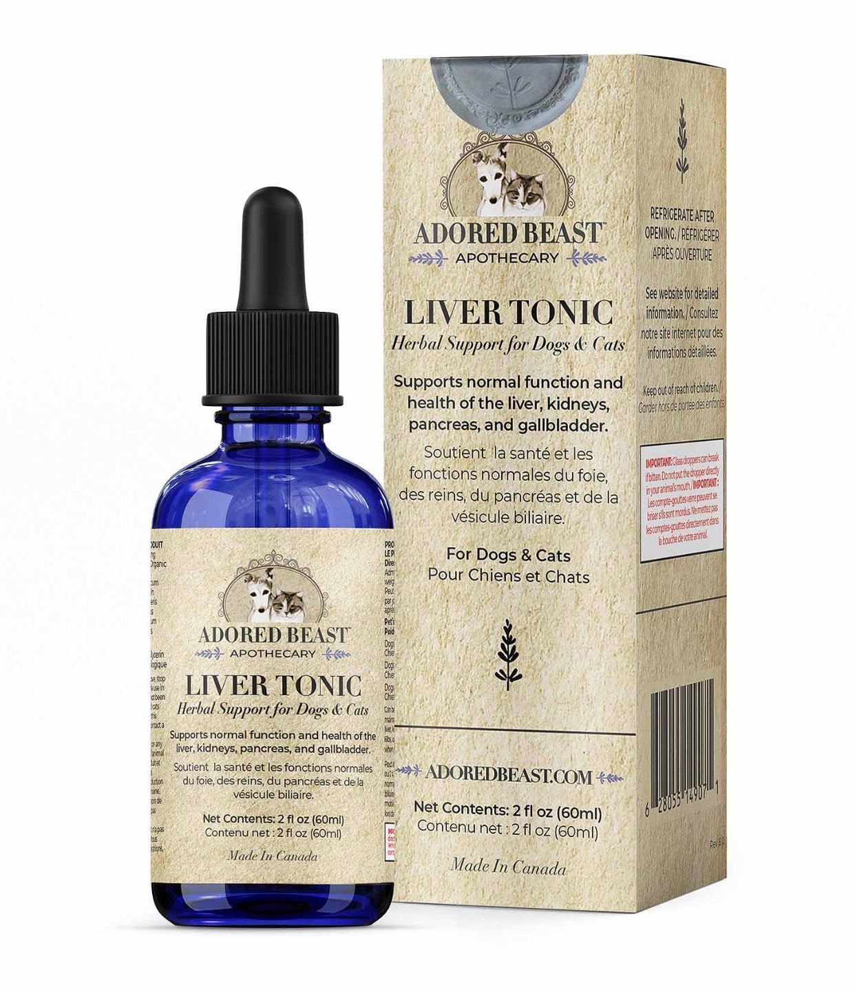 Adored Beast Liver Tonic 60ml