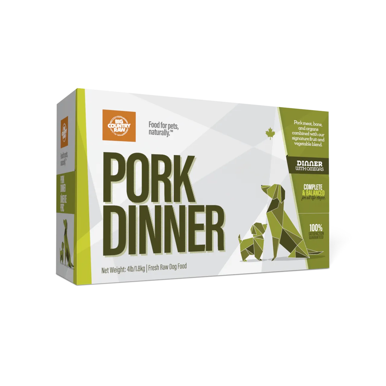 BCR Pork Dinner Carton 4 Lb