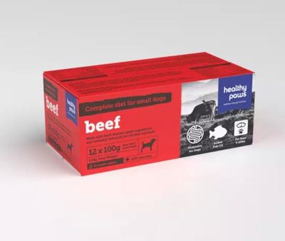 Healthy Paws Complete SD Dinner Beef 12*100g