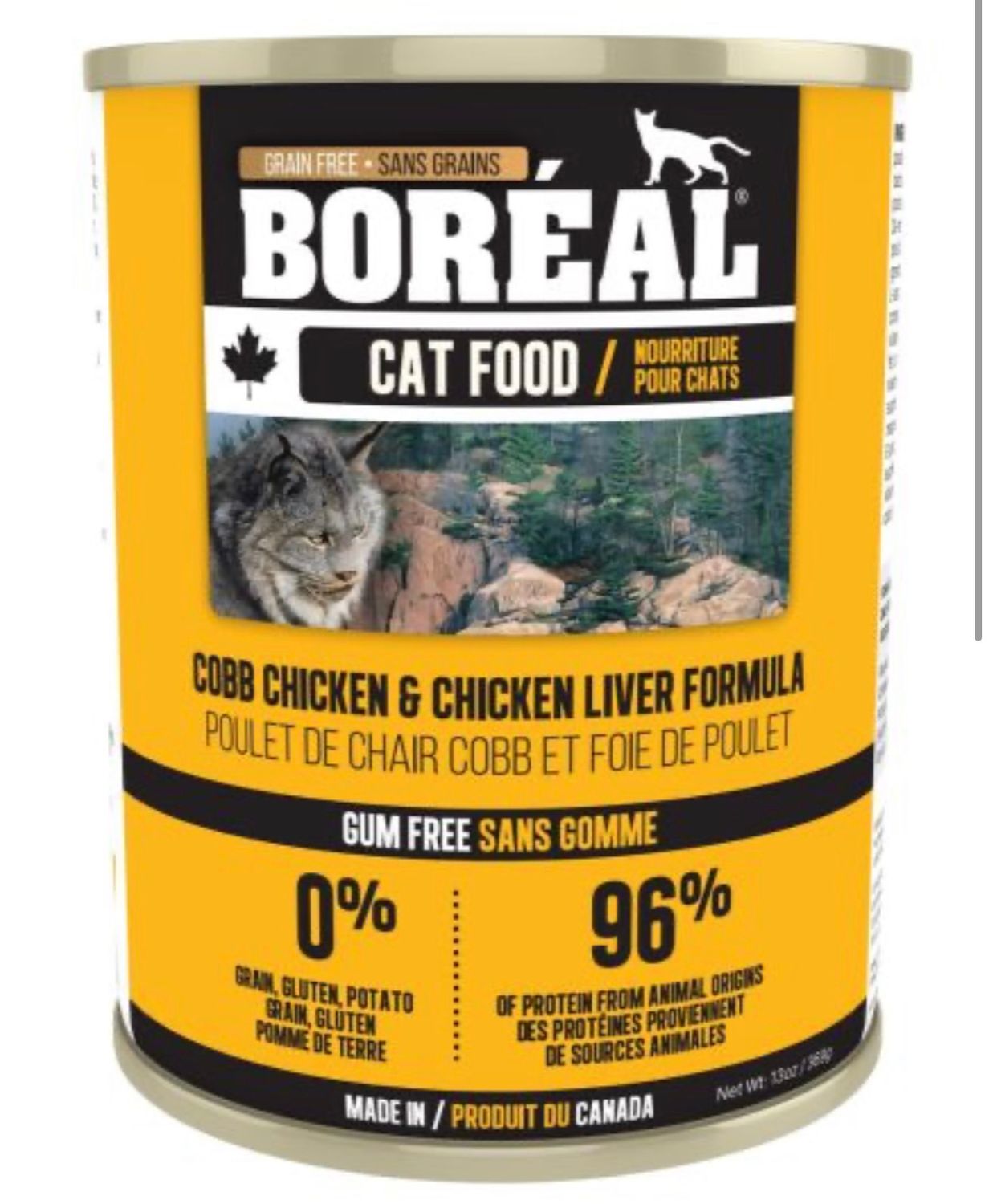 Boreal Cobb Chiken And Chiken Liver Cat 369g