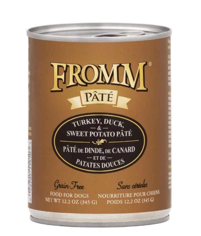 Fromm Dog 4Star Pate Turkey Duck Sweet Potato 12.2OZ