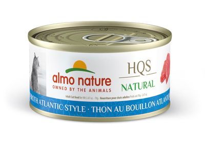Almo Nature Cat HQS Atlantic Tuna In Broth 70g