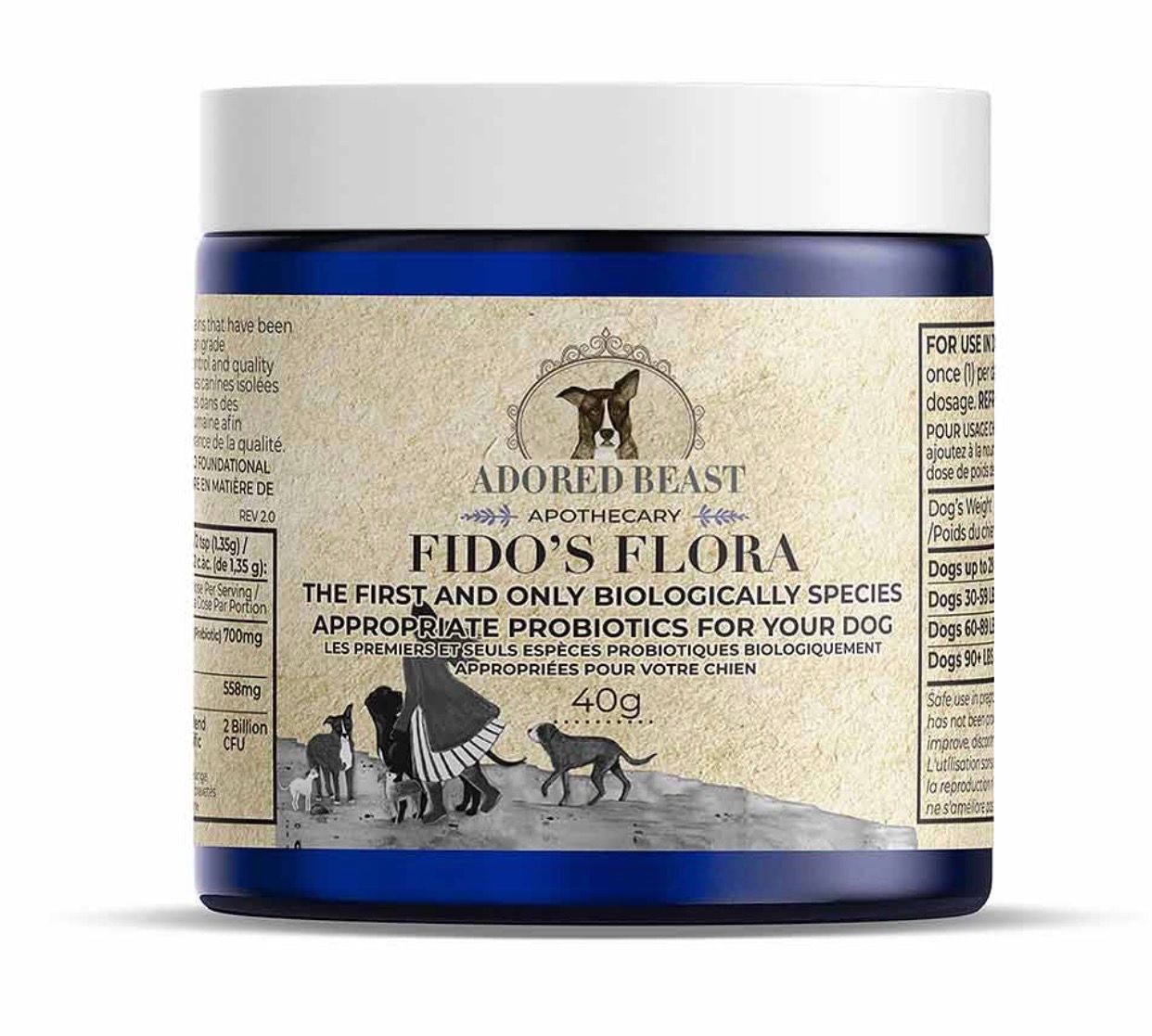 Adored Beast Fido's Flora 40g
