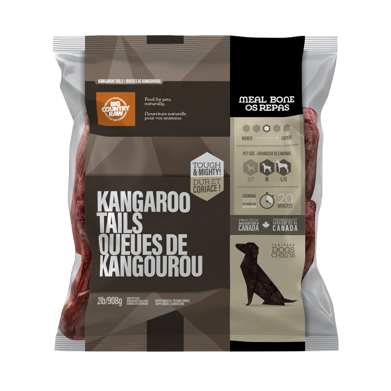 BCR Kangaroo Tails 2 Lb