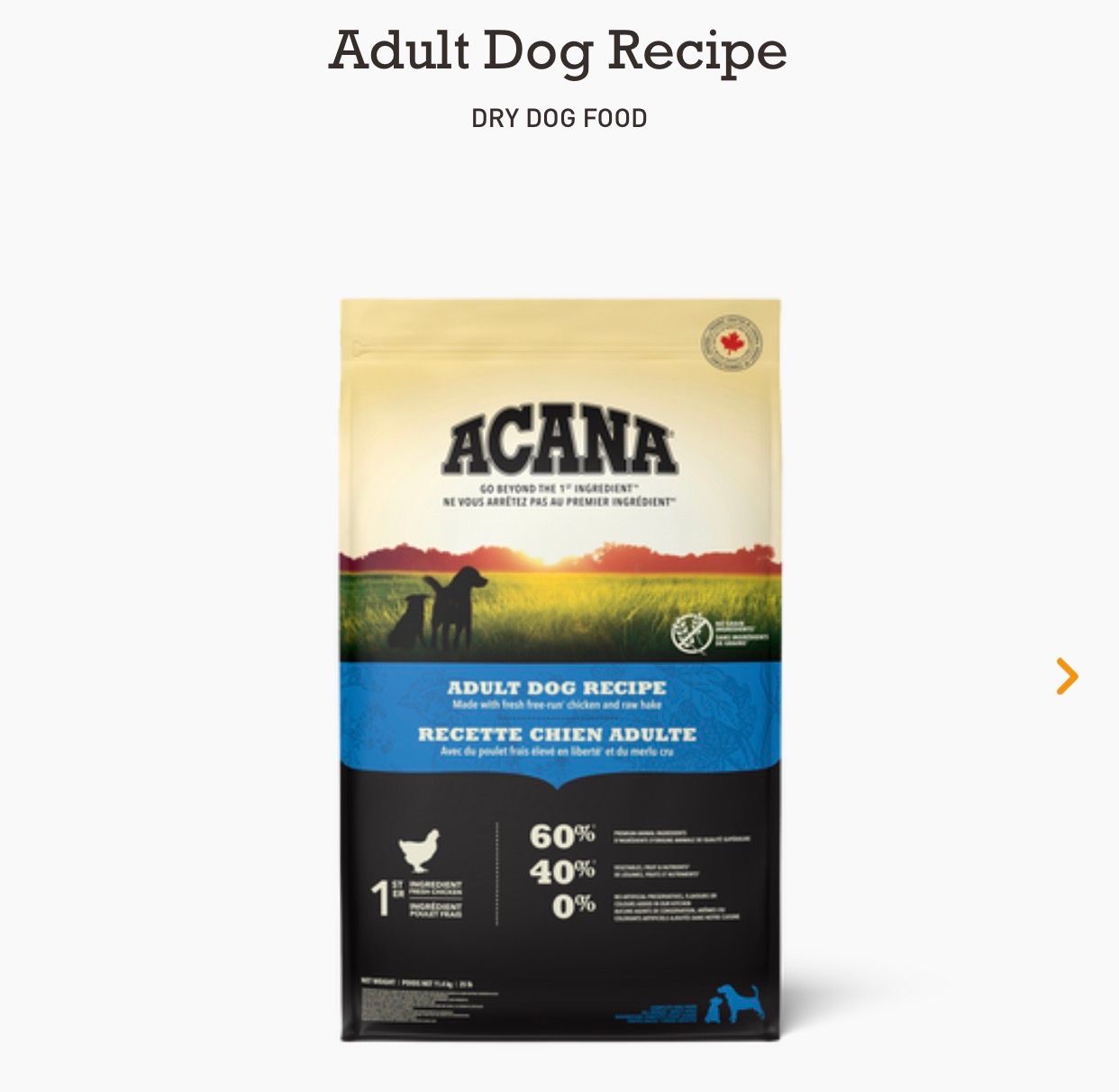 Acana Dog Adult 2KG