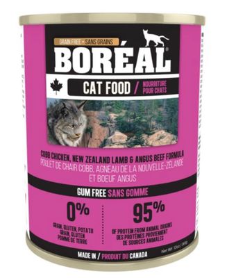 Boreal Cobb Chicken New Zeland Lamb And Augus Beef Cat 369g