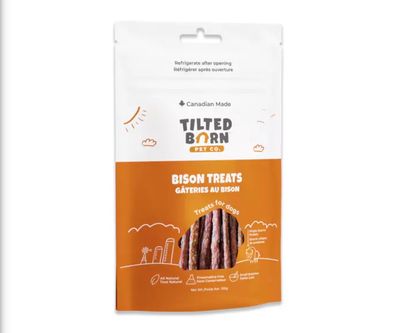 Tilted Barn Canadian Bison Dog Treats 100g