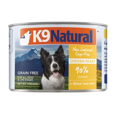 K9 Natural Dog Chicken Feast 6oz