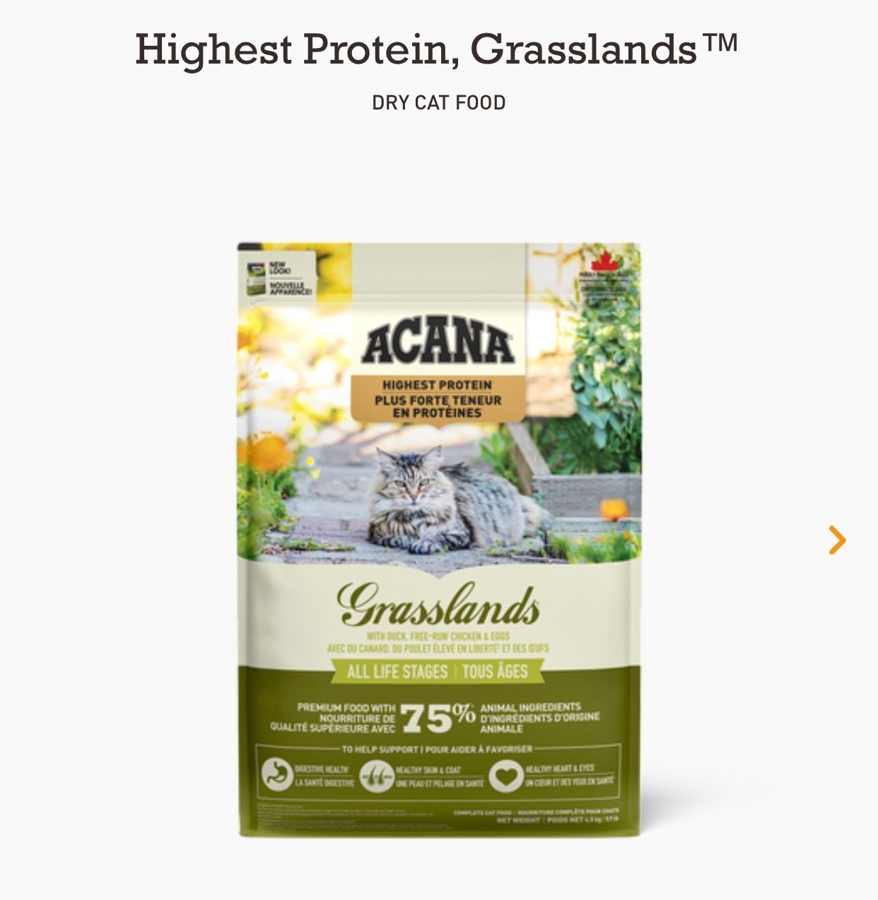 Acana Cat Grasslands 4.5KG