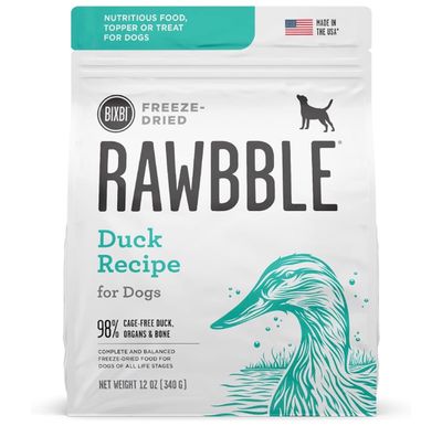 Bixbi Rawbble FD Duck Dog 340g(12oz)