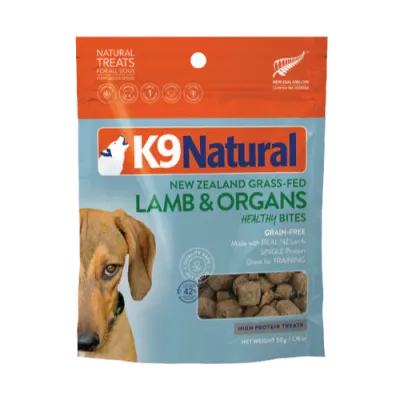 K9 Natural Dog Treat Lamb &amp; Organs 50G