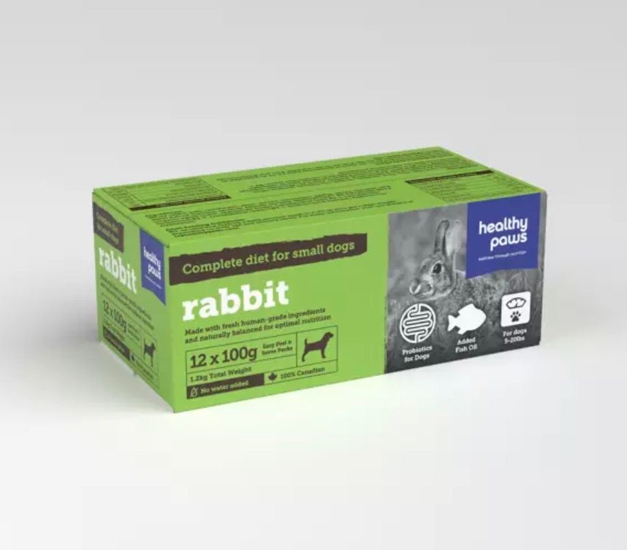 Healthy Paws Complete SD Dinner Rabbit 12*100g