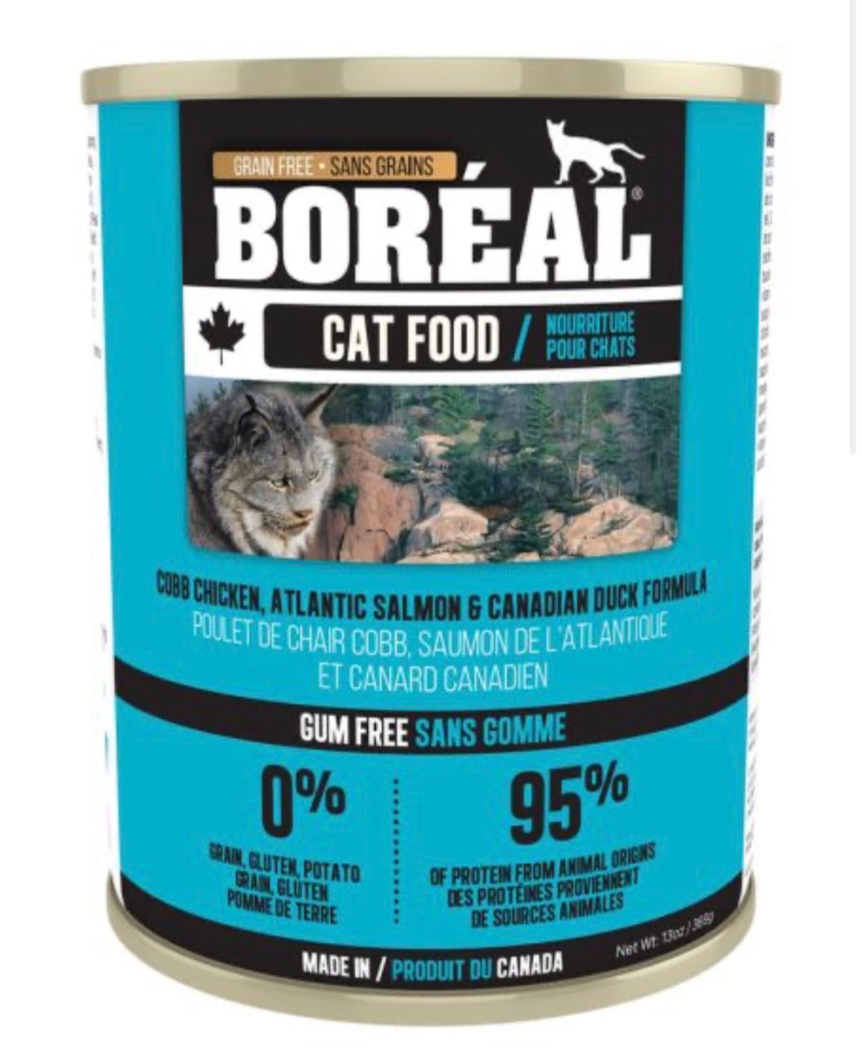 Boreal Cobb Chiken Atlanyic Salmon And Canadian Duck Cat 369g