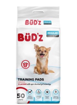 BuD'Z Disposable Puppy Pad 22" X22" Dog 50pcs