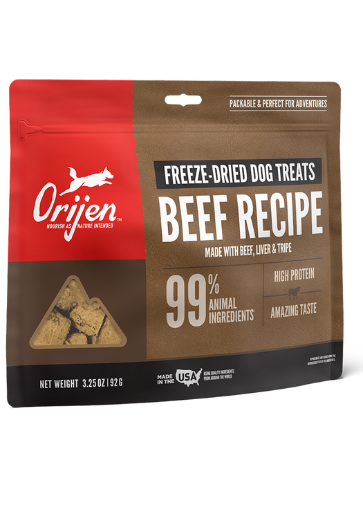 Orijen FD Dog Treats Beef Recipe 3.25oz(92g)