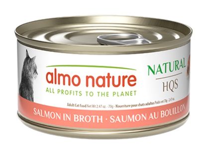 Almo Nature Cat HQS Salmon In Broth 70g