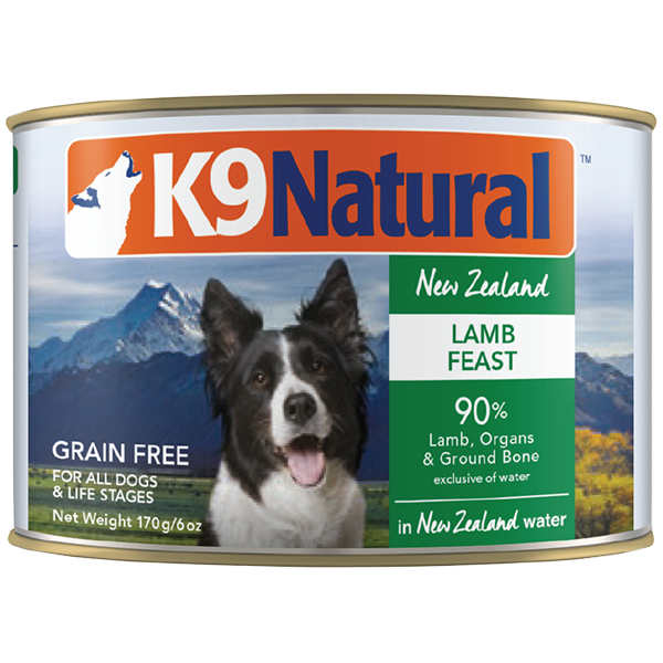 K9 Natural Dog Lamb Feast 6oz