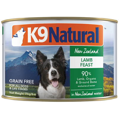 K9 Natural Dog Lamb Feast 6oz