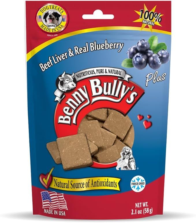 Benny Bully Dog Beef Liver Plus Blueberry 58g