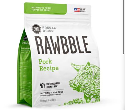 Bixbi Rawbble FD Pork Dog 737g(26oz)