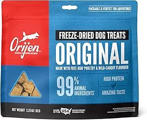 Orijen FD Dog Treats Original 3.25oz(92g)