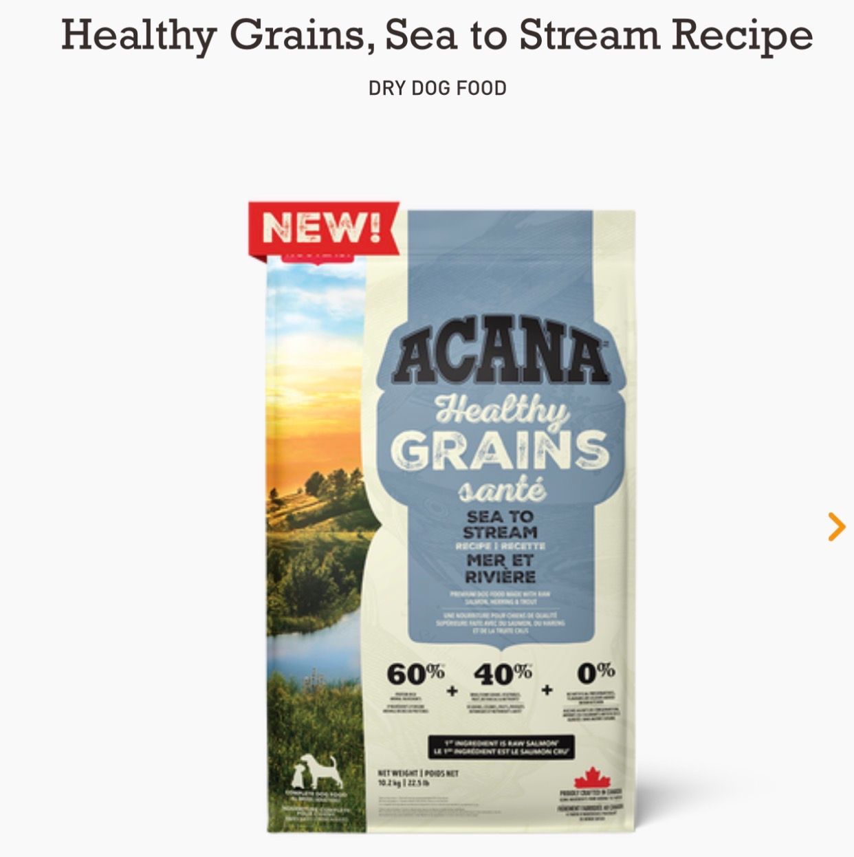 Acana Grains Puppy Sea &amp; Farm 1.8kg