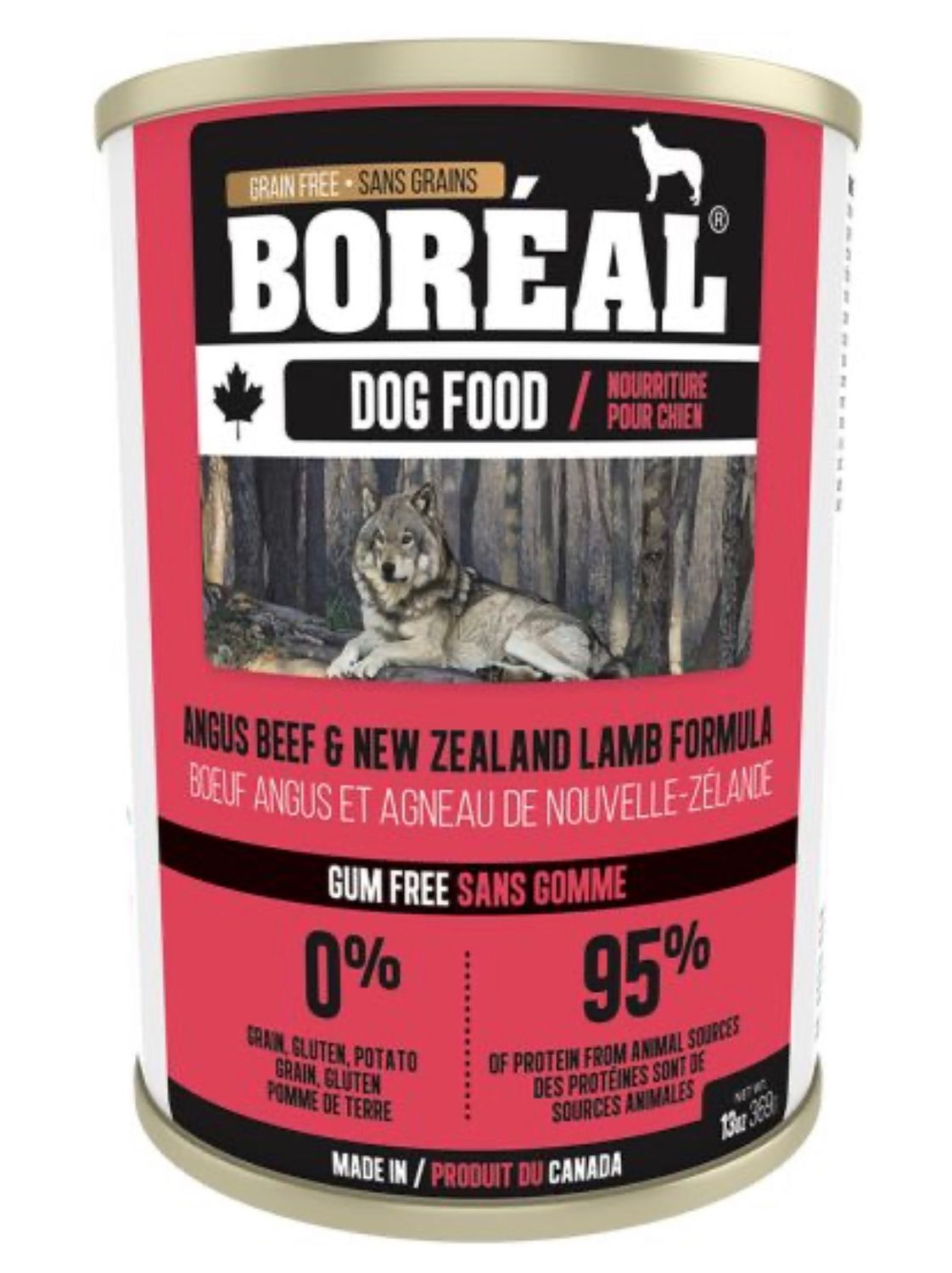 Boreal Angus Beef And New Zealand Lamb Dog 369g