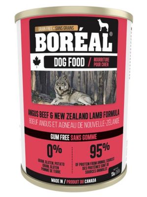 Boreal Angus Beef And New Zealand Lamb Dog 369g