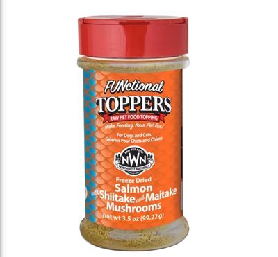 NWN Functional Toppers Salmon W/Mushrooms 99g