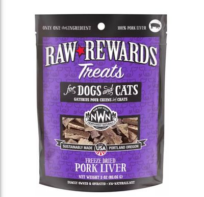 NWN FD Pork Liver Treats 85g