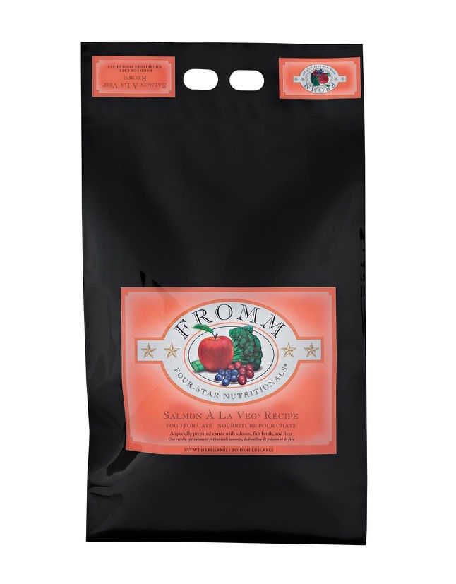 Fromm Four Star Nutritionals Salmon A La Veg Recipe Cat Food 10lb(4.54kg)