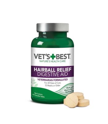 Vet's Best Hairball Relief Cat 60pk