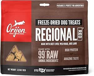 Orijen FD Dog Treats Regional Red 3.25OZ(92g)
