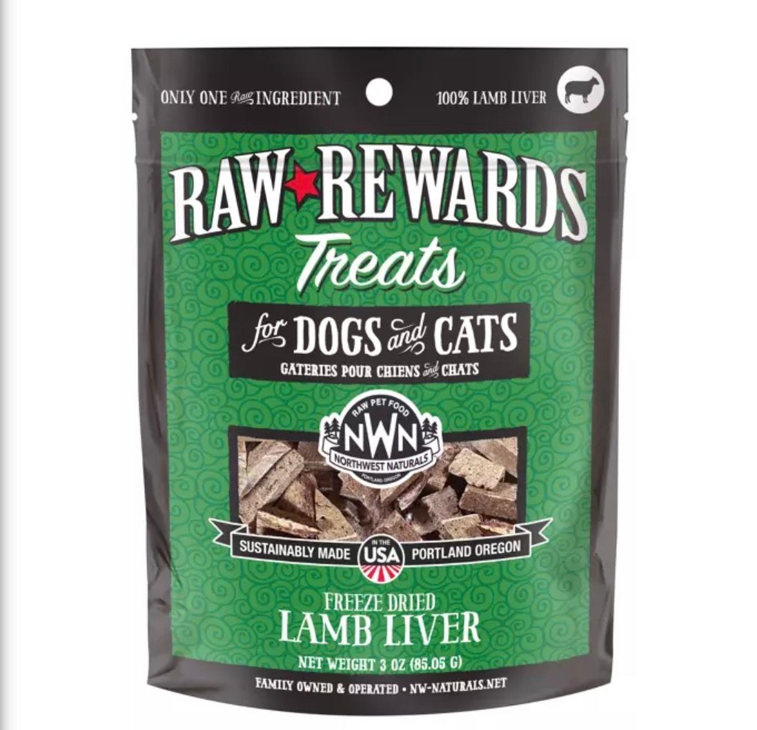 NWN FD Lamb Liver Treats 85g