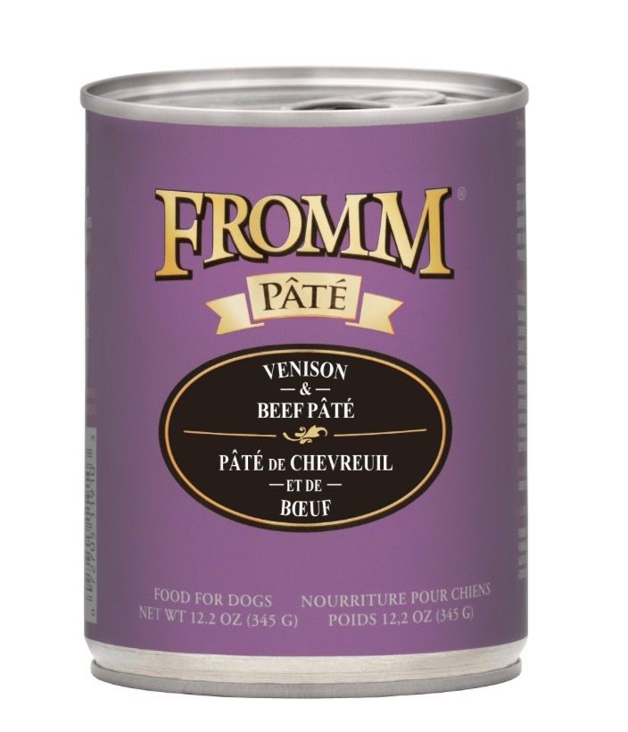 Fromm Dog 4Star Pate Venison Beef 12.2OZ