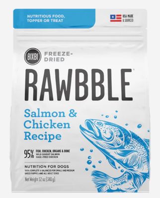 Bixbi Rawbble FD Chicken &amp; Salmon Dog 737g(26oz)