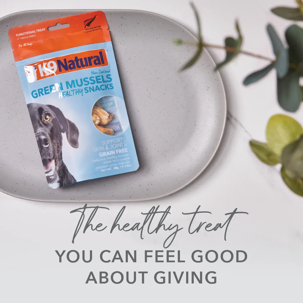 K9 Natural Green Mussels 50g