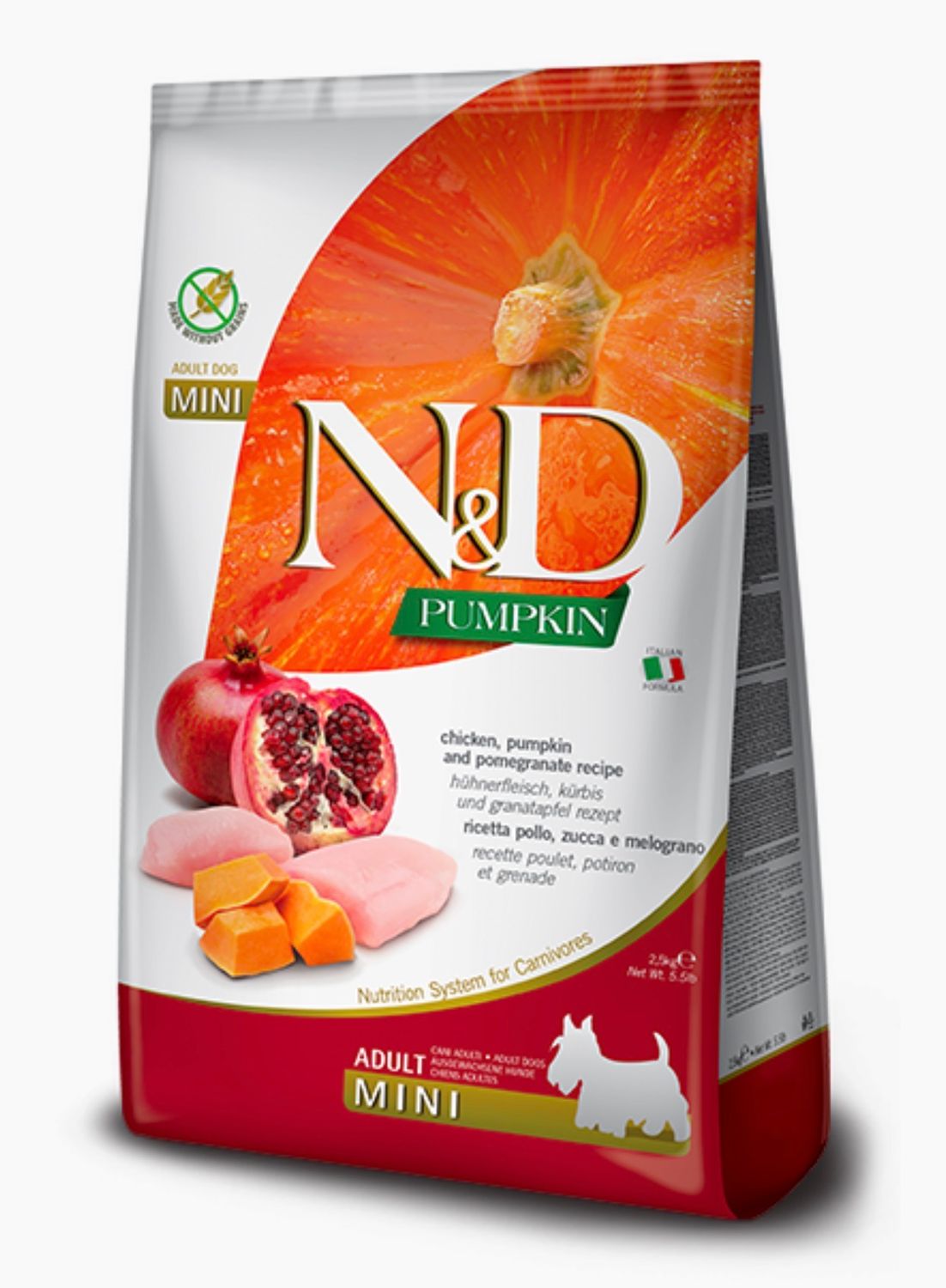 Farmina Pumpkin Chicken Pomegrante Mini Dog 7kg