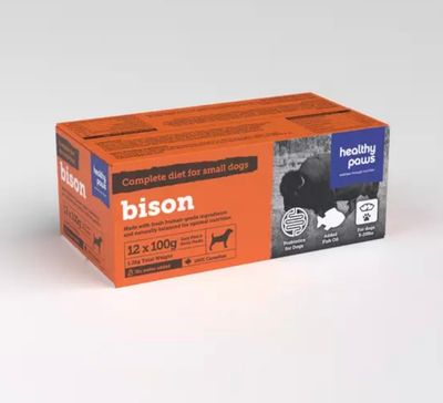 Healthy Paws Complete SD Dinner Bison 12*100g
