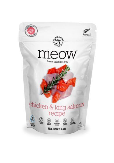 Meow Cat Chicken &amp; King salmon Recipe 280g