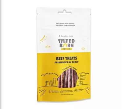 Tilted Barn Canadian Beef Dog Treats 100g