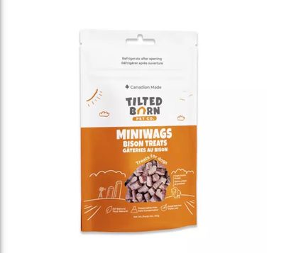 Tilted Barn Miniwags Canadian Bison Dog Treats 100g