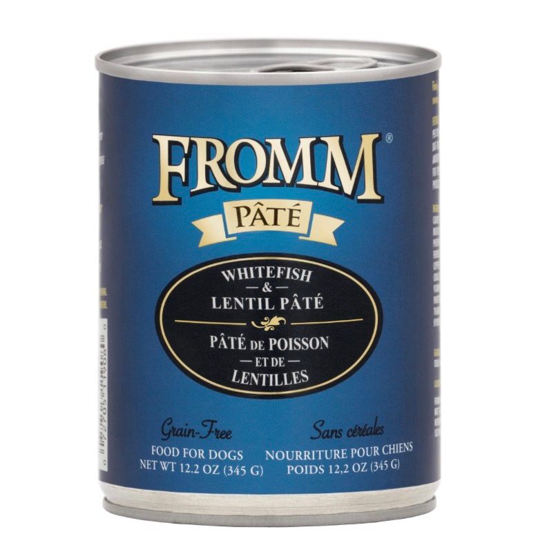 Fromm Dog 4Star Pate Whitefish Lentil 12.2OZ