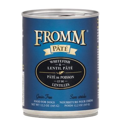 Fromm Dog 4Star Pate Whitefish Lentil 12.2OZ