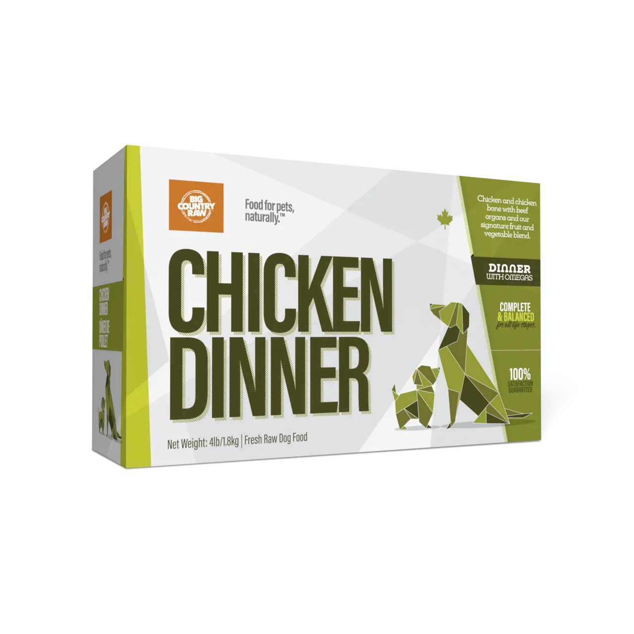 BCR Chicken Dinner Carton 4 Lb