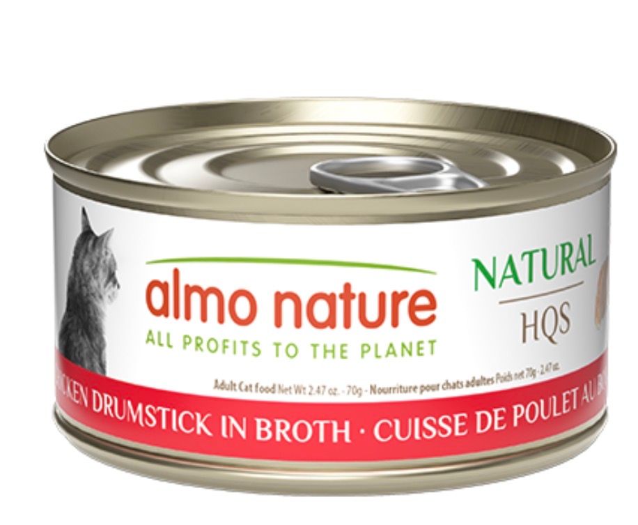 Almo Nature Cat HQS Chicken Drumstick 2.47OZ